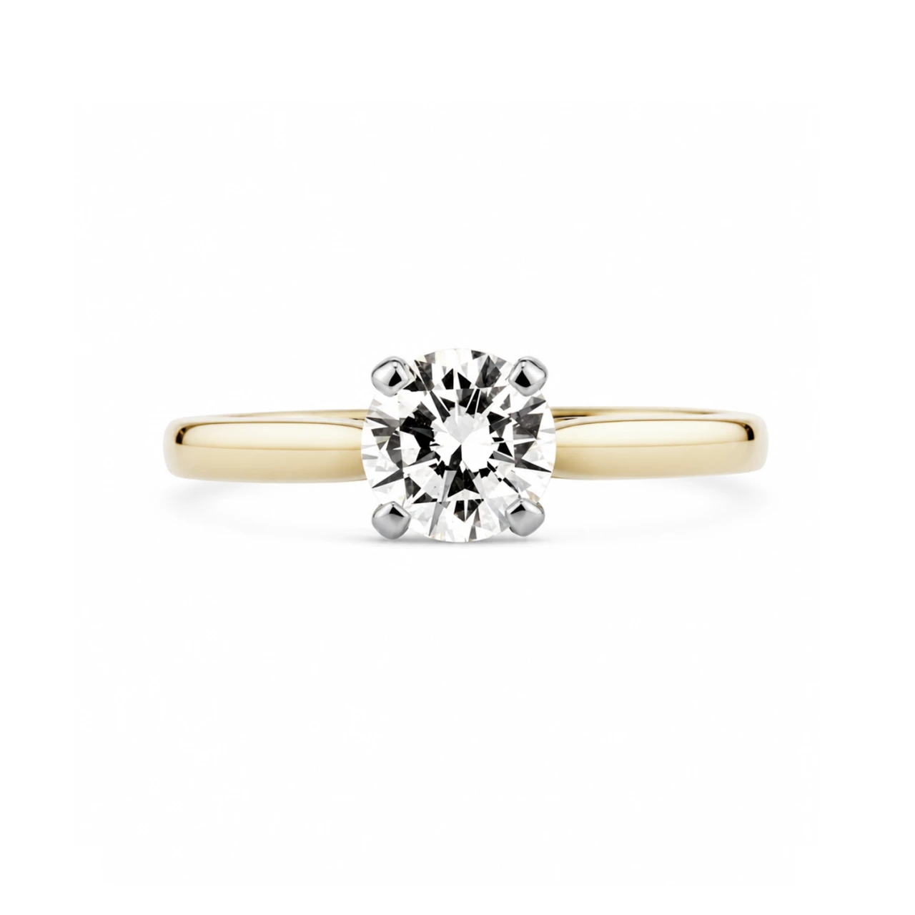 18ct Yellow Gold 1.17ct Diamond Ring