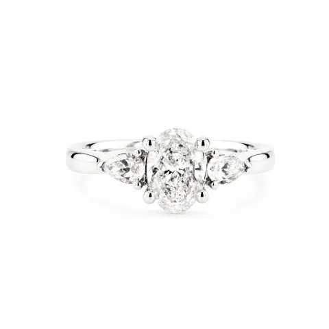 Platinum 1.32ct Diamond Ring