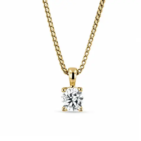 18ct White Gold Diamond Pendant