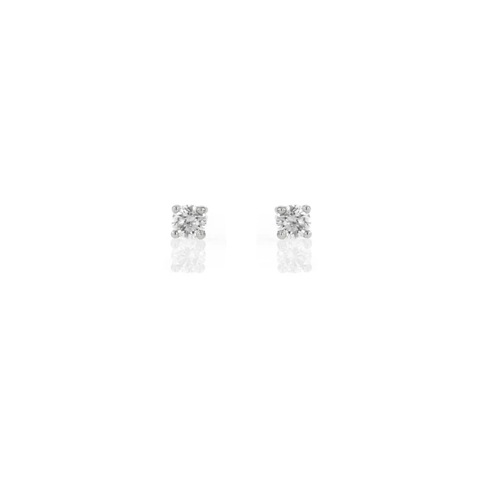 18ct White Gold 0.40cts Lab Grown Diamond Earrings.
