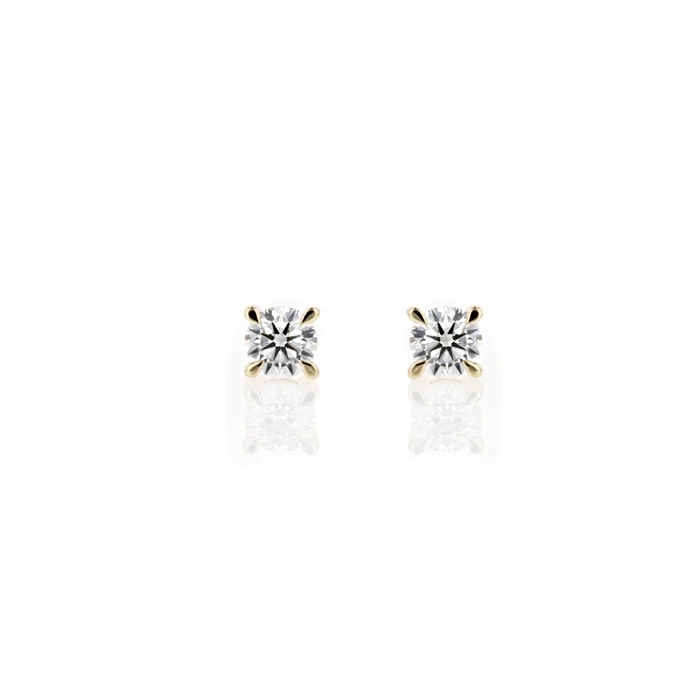 18ct Yellow Gold 1.03cts Lab Grown Diamond Earrings