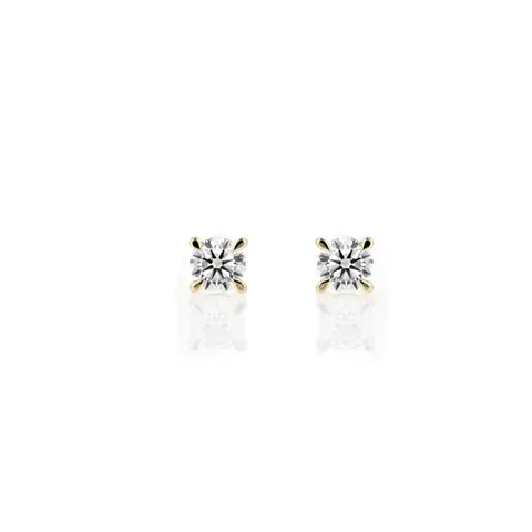 18ct Yellow Gold 1.03cts Lab Grown Diamond Earrings