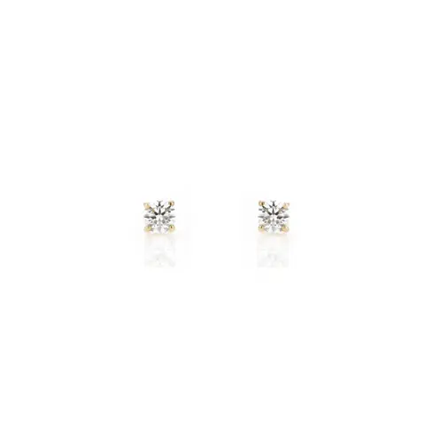 18ct Yellow Gold 0.63cts Lab Grown Diamond Earrings