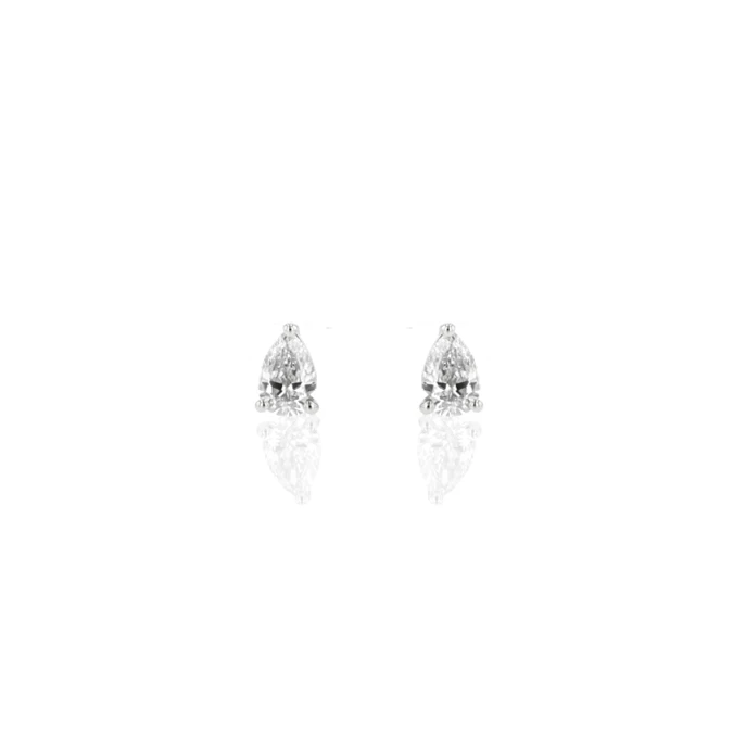 18ct White Gold 1.02cts Lab Grown Diamond Earrings