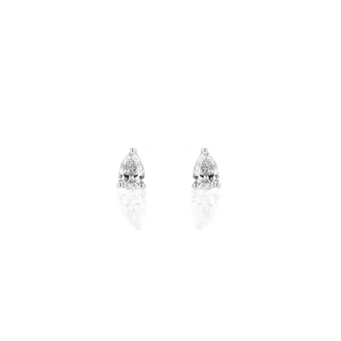 18ct White Gold 1.02cts Lab Grown Diamond Earrings