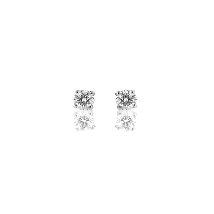 18ct White gold 0.28ct Lab Grown Diamond Earrings
