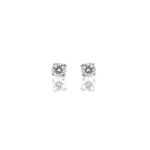 18ct White gold 0.28ct Lab Grown Diamond Earrings