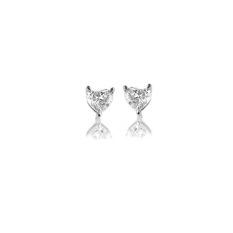 18ct White Gold 1.54ct Lab Grown Diamond Earrings