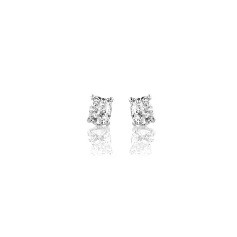 18ct White Gold 2.05ct Lab Grown Diamond Earrings