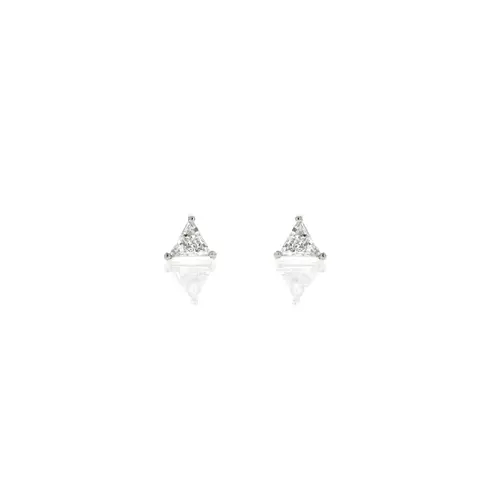Platinum 0.63cts Lab Diamond Earrings