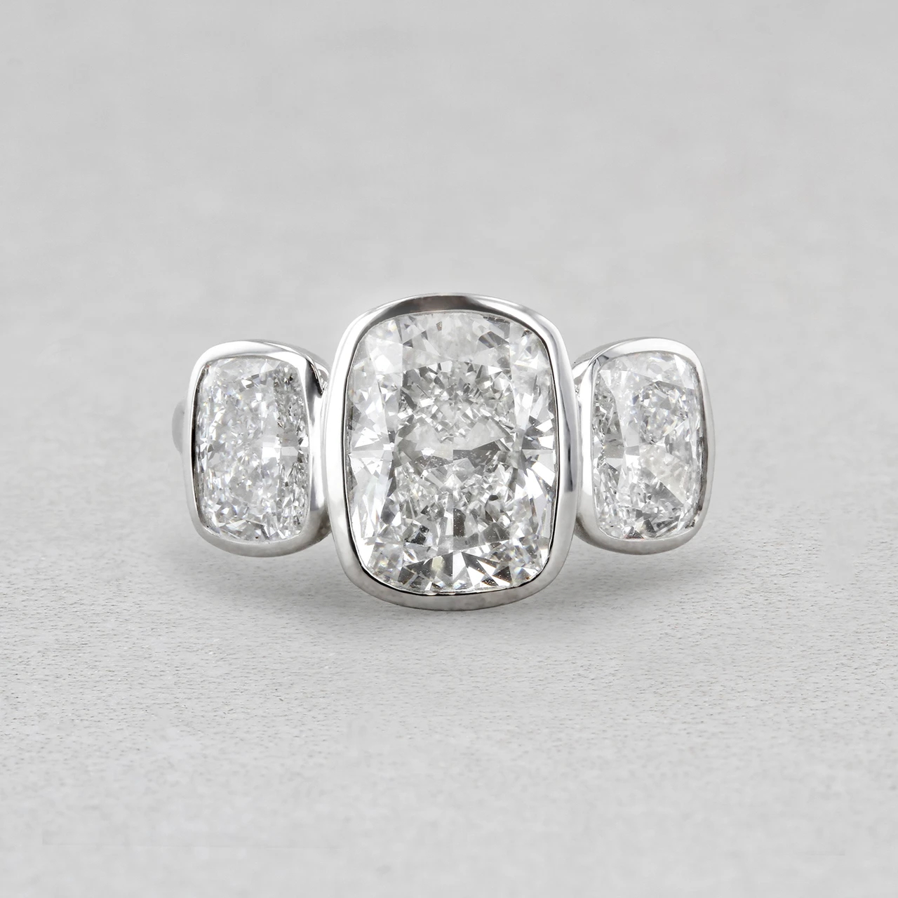 Plat Diamond Ring 4.95ct 