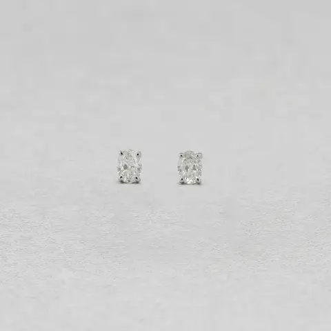 18wg diamond earrings 1.52ct