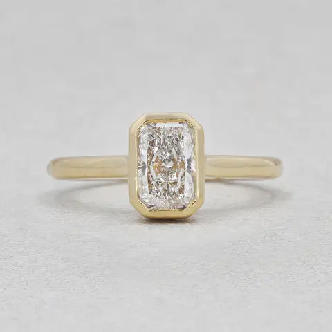 18ct Lab Grown Diamond Solitaire 1.1ct 